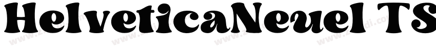 HelveticaNeuel TS Ro字体转换
